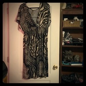 Cheetah print 5× dress